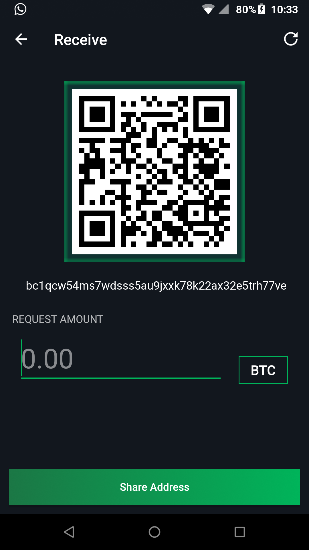 Bitcoin Wallet Screenshot Generator Info